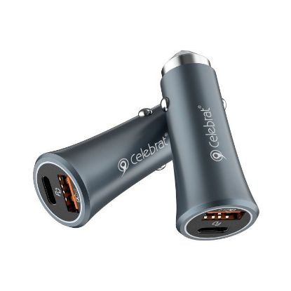 تصویر  شارژر فندکی  سلبریت مدل CELEBRAT CC10 فست شارژ 20w اورجینال