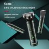 تصویر  ست سه کاره ریش تراش سه تیغ کیمیkemei Km-2808