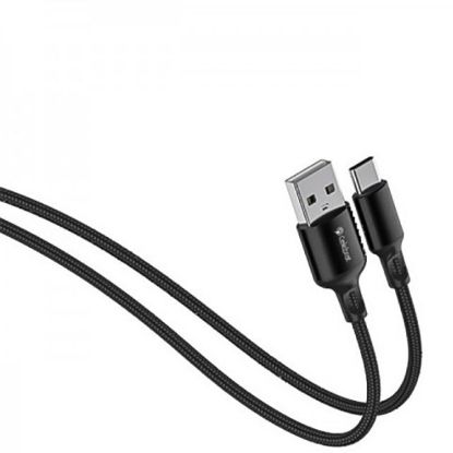 تصویر  کابل شارژ و دیتا usb to type c سلبریت مدل cb - 32 با 3 آمپر توان کنفی