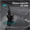 تصویر  فندکی  دارای PD و USB-A دو پورت 60 وات الدنیو LDNIO C103 سوپرفست شارژ