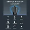 تصویر  فندکی  دارای PD و USB-A دو پورت 60 وات الدنیو LDNIO C103 سوپرفست شارژ