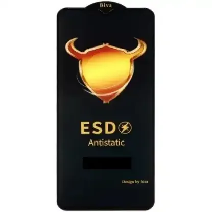 تصویر  گلس فول صفحه گوشی A02 smsung سامسونگ آنتی استاتیک